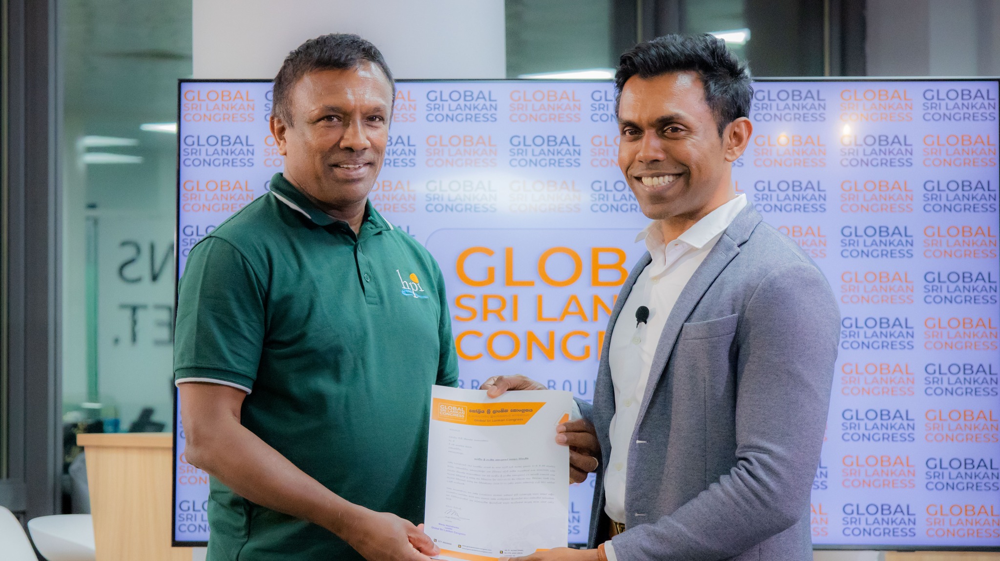 Global Sri Lankan Congress officially appointed General Secretary, Vice President and National Organizer
